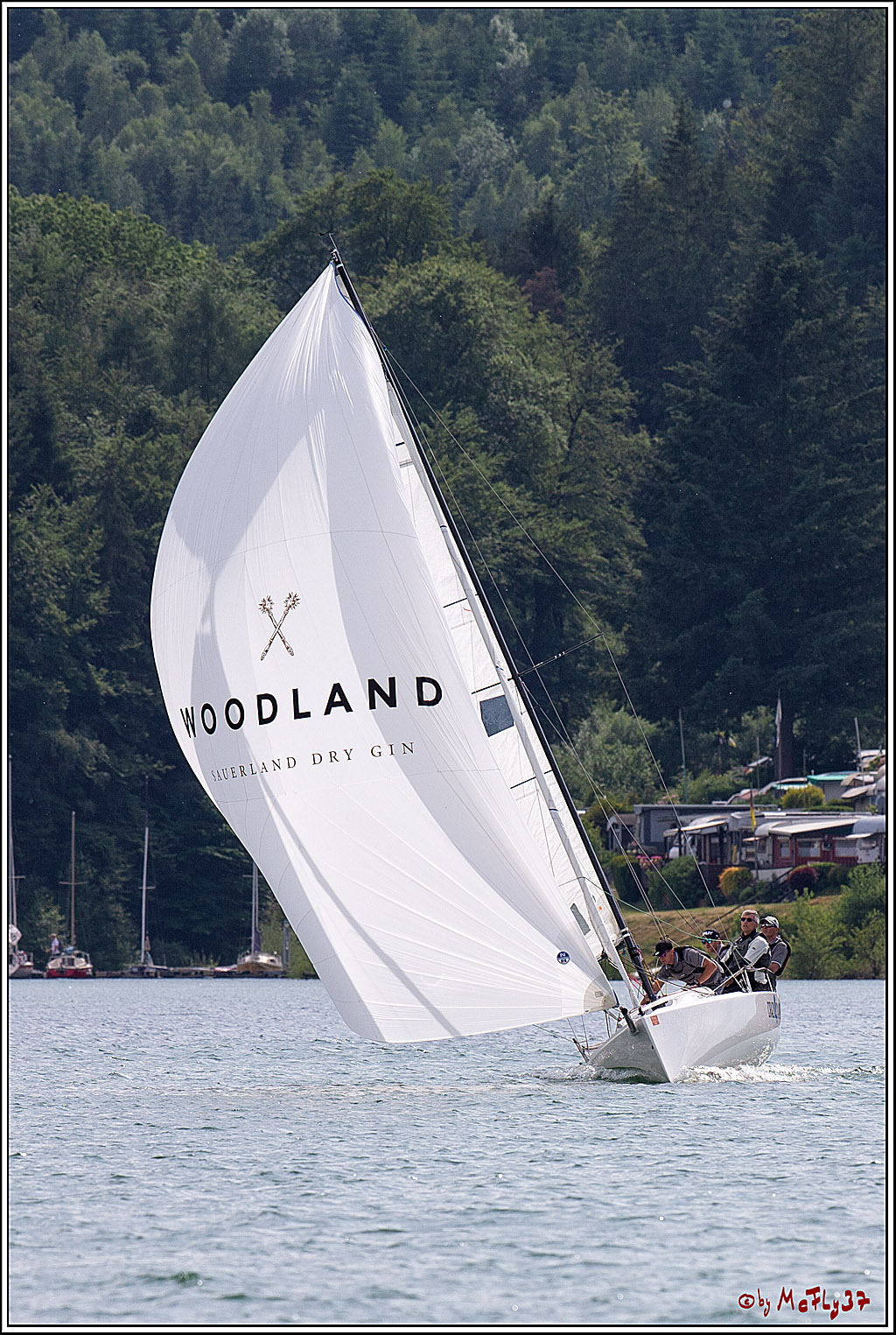 J70 - WOODLAND, 12.06.2021 Segelboot; Segeln; Woodland; Spinnaker; J70; Sorpesee; Sauerland